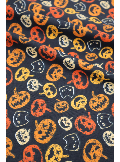 Algodão Halloween Gato Preto