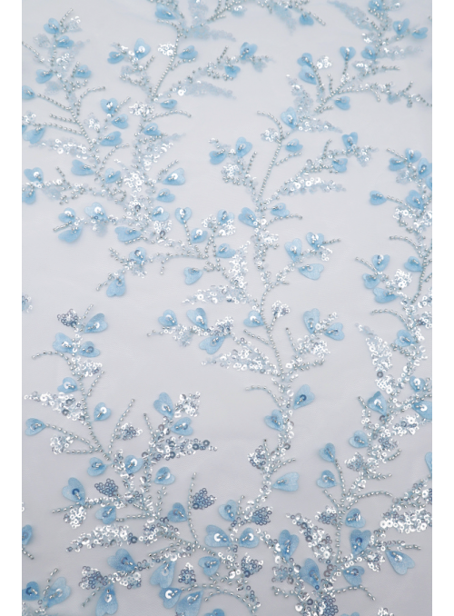 Renda Esmeralda Azul Bebé