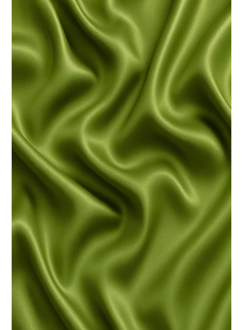 Satén Reversible Verde Oliva
