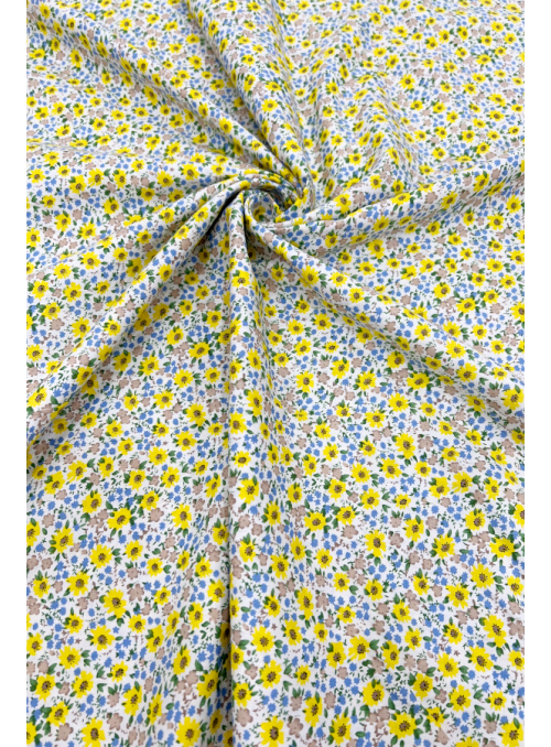 Algodón Mini Flores