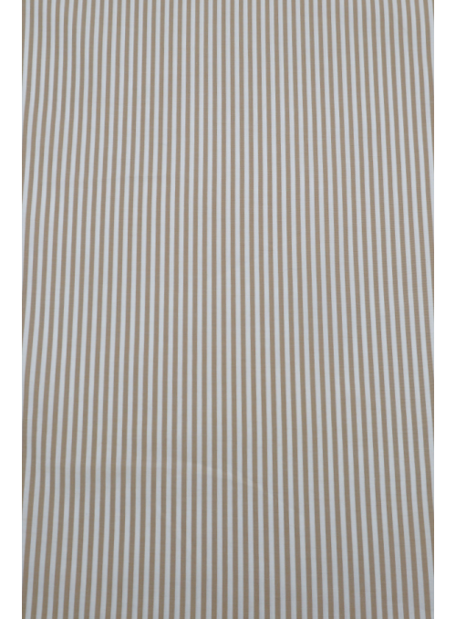 Algodón Riscas Beige