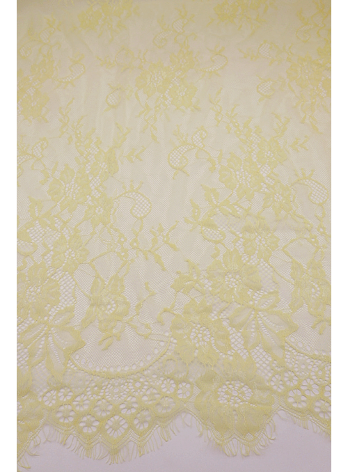 Renda Chantilly Amarelo