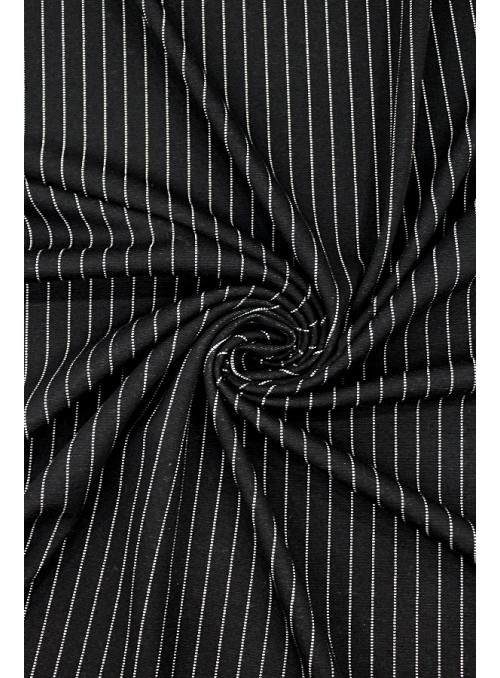 Malha de Inverno Riscas Preto